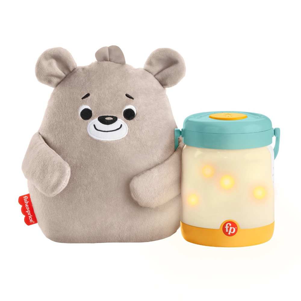 

Музыкальный ночник 3-в-1 Fisher-Price Медвежонок с фонариком GRR00