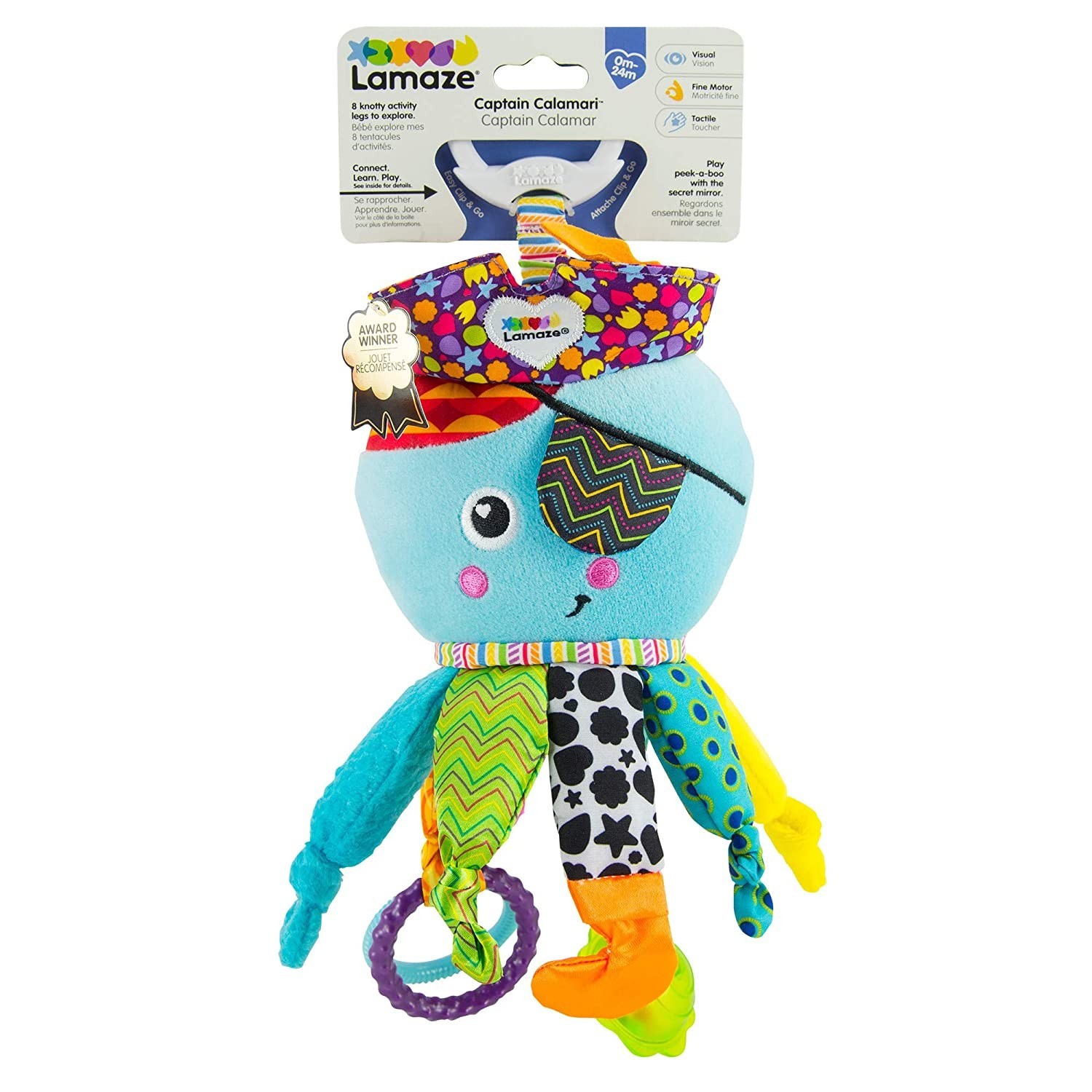 

Подвесная игрушка на коляску Lamaze Капитан Кальмар