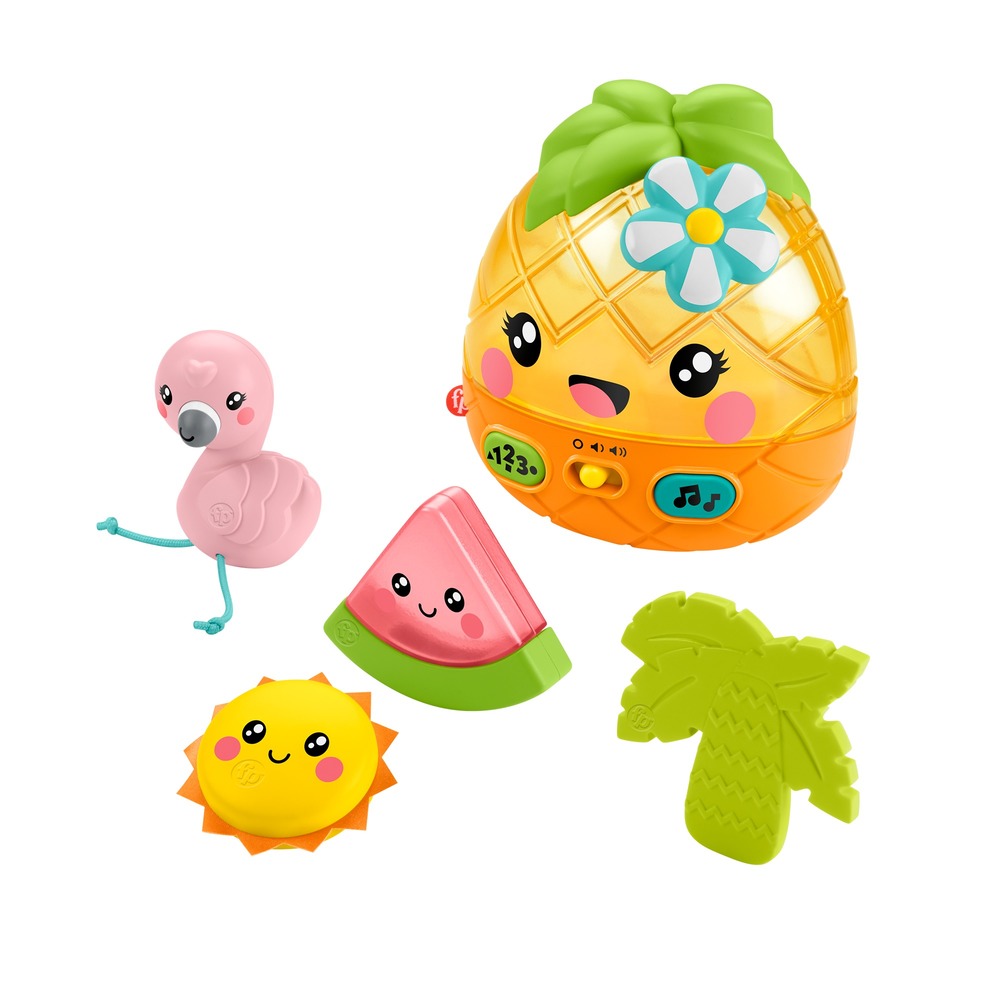 

Музыкальный игровой набор Fisher-Price Ананас и друзья английский язык GYK20
