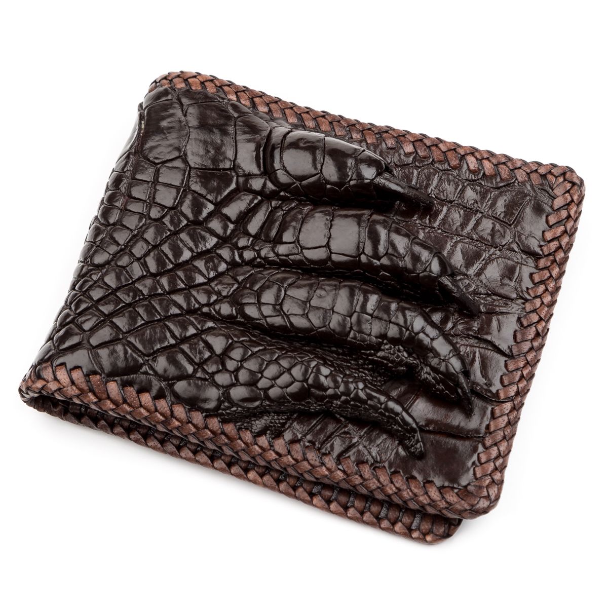 

Кошелёк CROCODILE LEATHER 18229 Кожа крокодила Коричневый