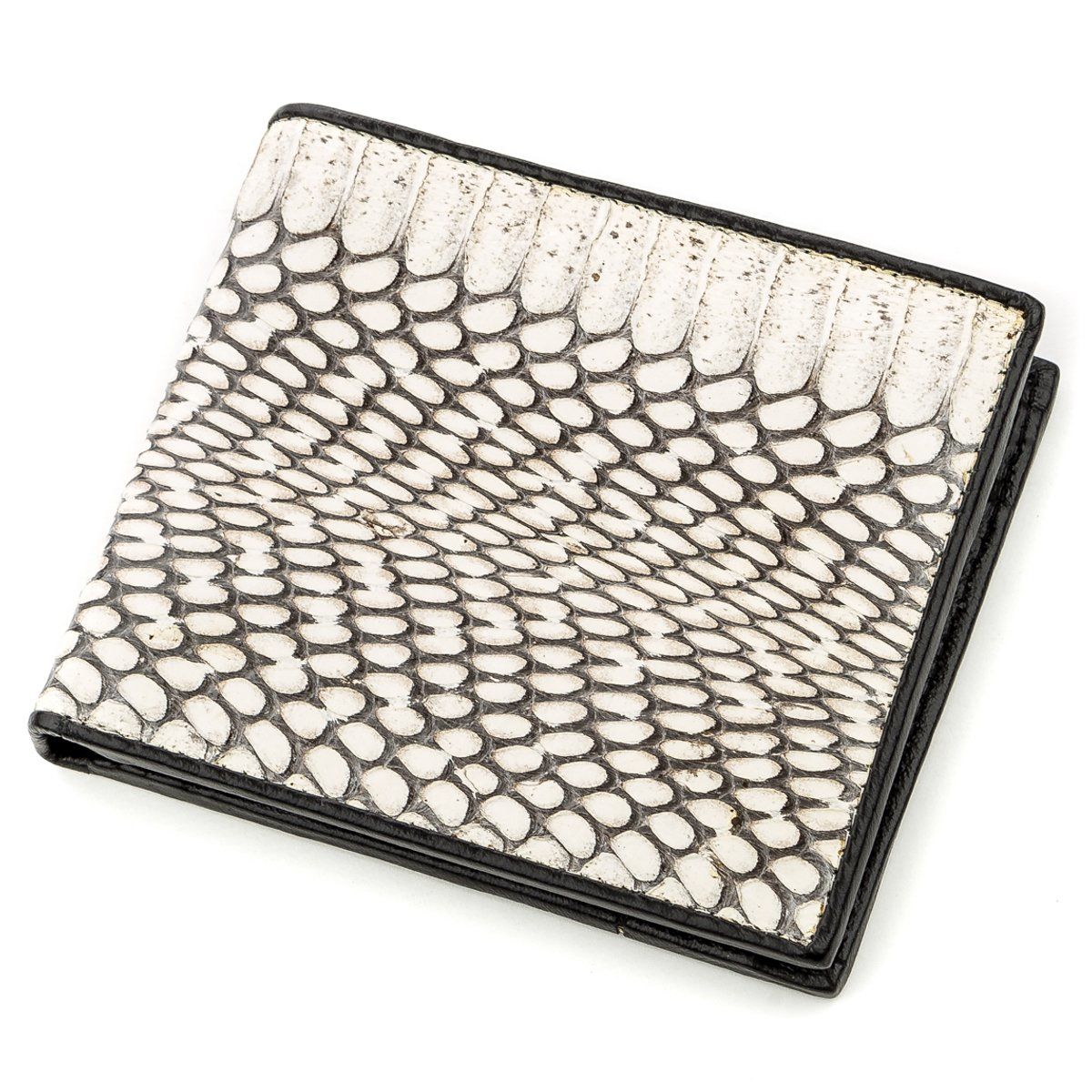

Кошелёк SNAKE LEATHER 18552 Кожа змеи Серый