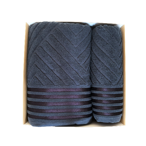 

Набор полотенец LUISA Cotton Jacquard Lux Синий