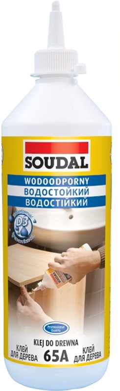 

Клей для дерева 65А Soudal PVAC D3 0.75 кг (000030000065007500)