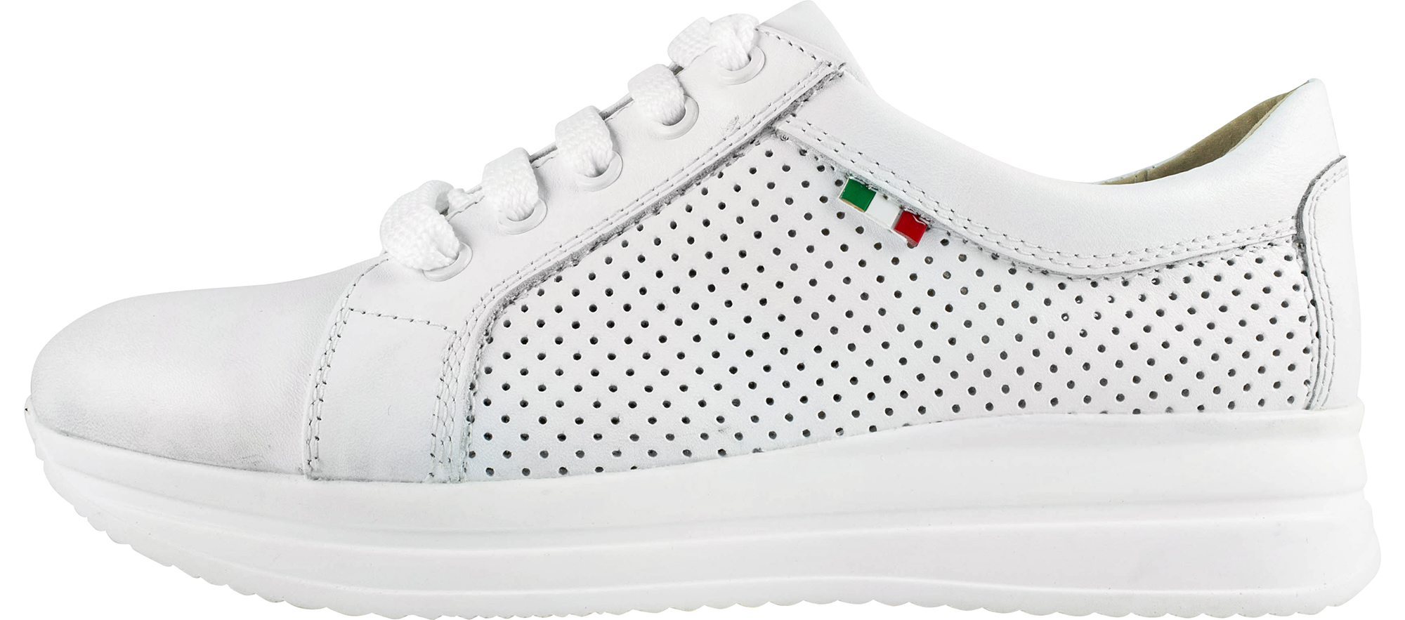 

Кроссовки женские летние белые натуральная кожа Украина Libero - размер 40 (26,2 см)