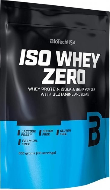 

Протеин BioTech Iso Whey Zero 500 г Белый шоколад