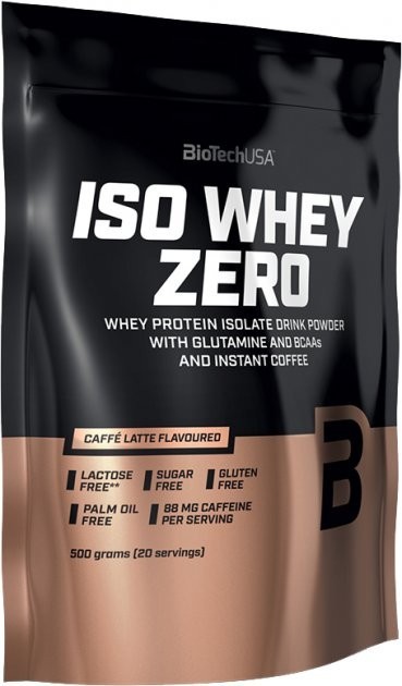 

Протеин BioTech Iso Whey Zero 500 г Латте