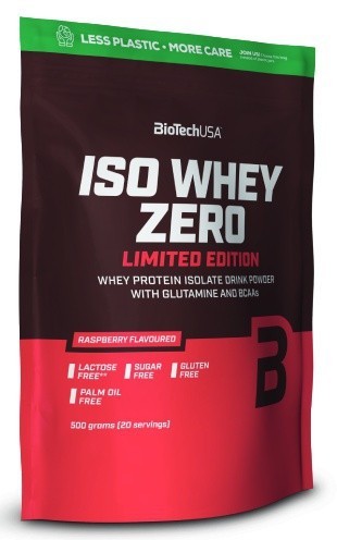 

Протеин BioTech Iso Whey Zero 500 г Малина