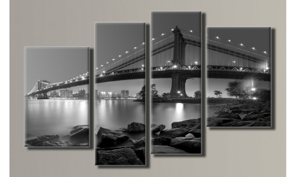 

Модульная картина на холсте "New York City 8" Holstart 73х115 см