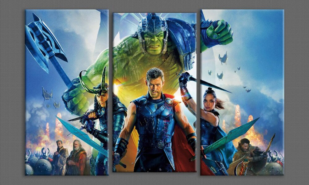 

Модульная картина "Marvel 2" Holstart 97х151 см