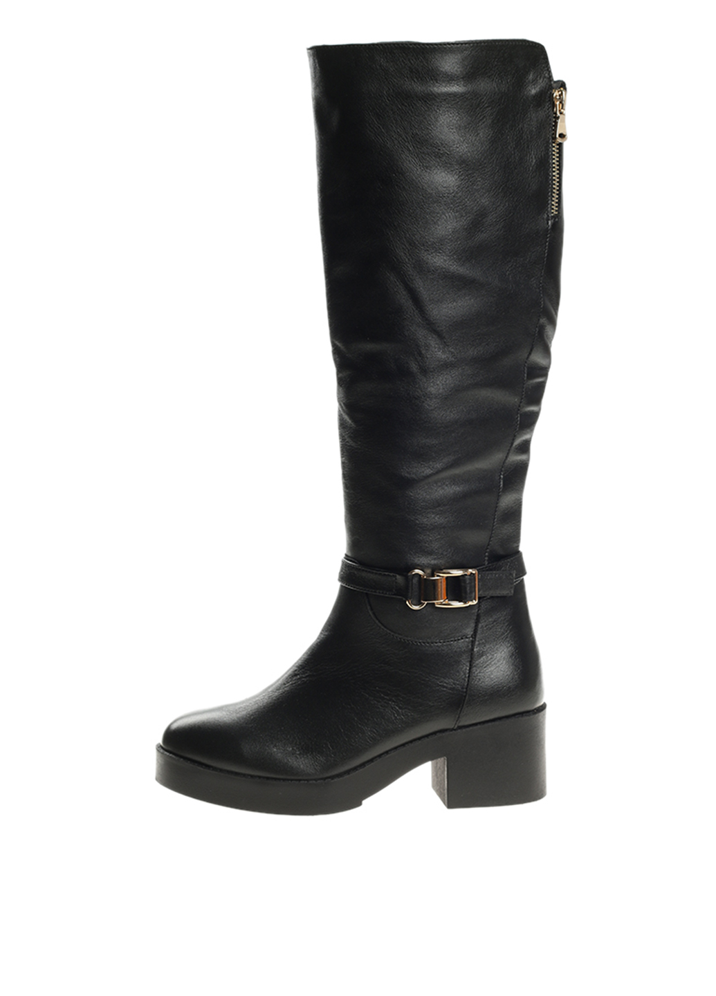 

Сапоги женские зимние чёрные натуральная кожа Украина Injers - размер 38 (25 см)