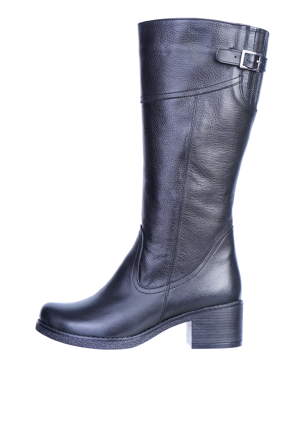 

Сапоги женские зимние чёрные натуральная кожа Украина Cliford - размер 36 (23,6 см)