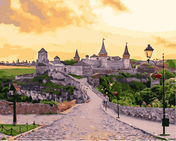 

Картина по номерах Bookopt КАМ`ЯНЕЦЬ-ПОДІЛЬСЬКИЙ ЗАМОК 40*50 (BK2002)