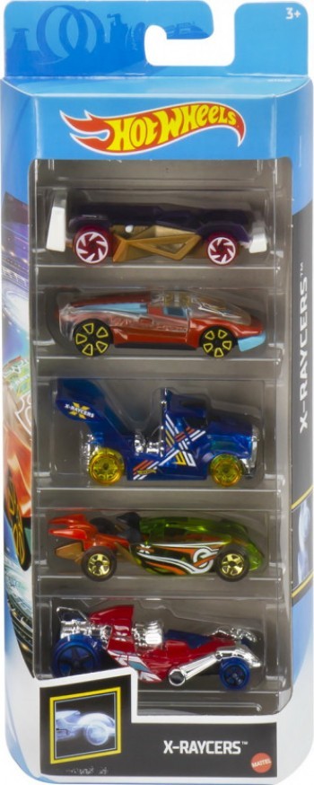 

Набор машинок Mattel Хот Вилс в подарочной упаковке 5 шт Hot Wheels 5-Car Collector Gift Pack (GTN39)