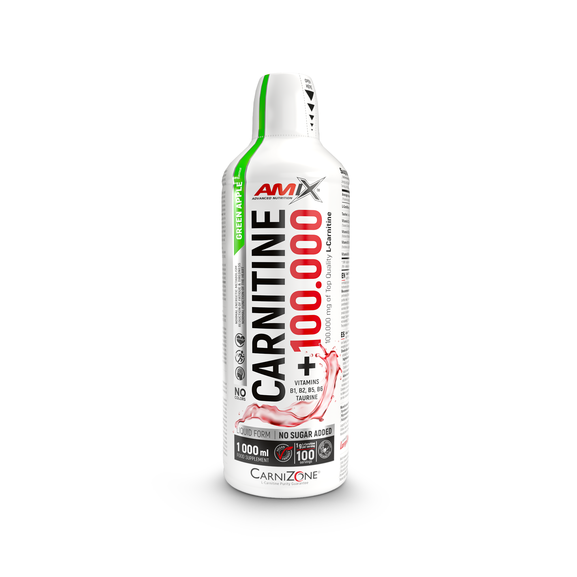 

Жиросжигатель Amix Nutrition™ Carnitine 100.000 - 1л. зеленое яблоко