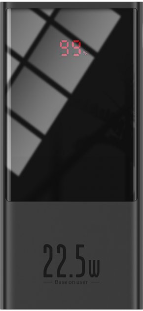

УМБ Baseus Super Mini Digital Display (PD3.0+QC3.0) 20000mAh 22.5W Black (PPMN-B01)