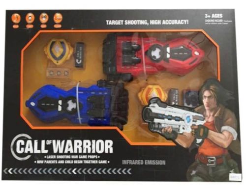 

Оружие (бластер) с мишенью "CALL of WARRIOR" 151111-C