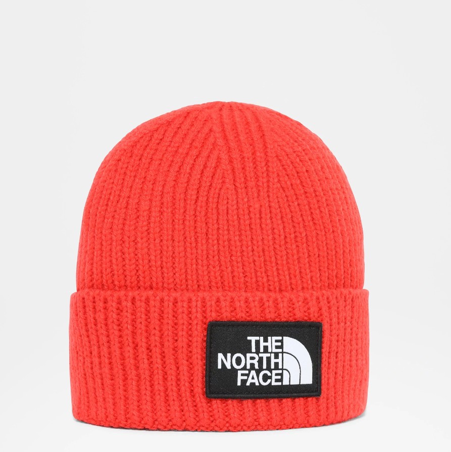 

Шапка The North Face Logo Box REG Оранжевая NF0A3FJXR151