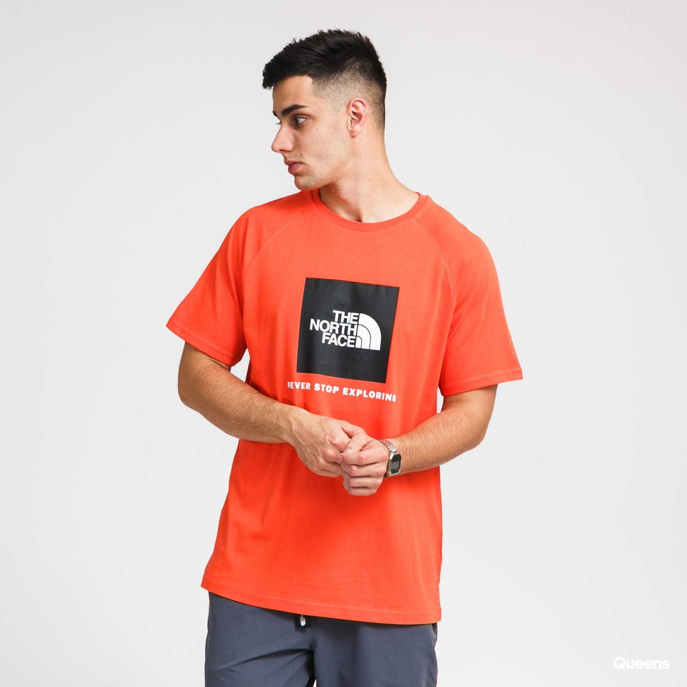 

Мужская футболка The North Face Raglan Redbox Tee  Оранжевая NF0A3BQOR151, Мужская футболка The North Face Raglan Redbox Tee M Оранжевая NF0A3BQOR151