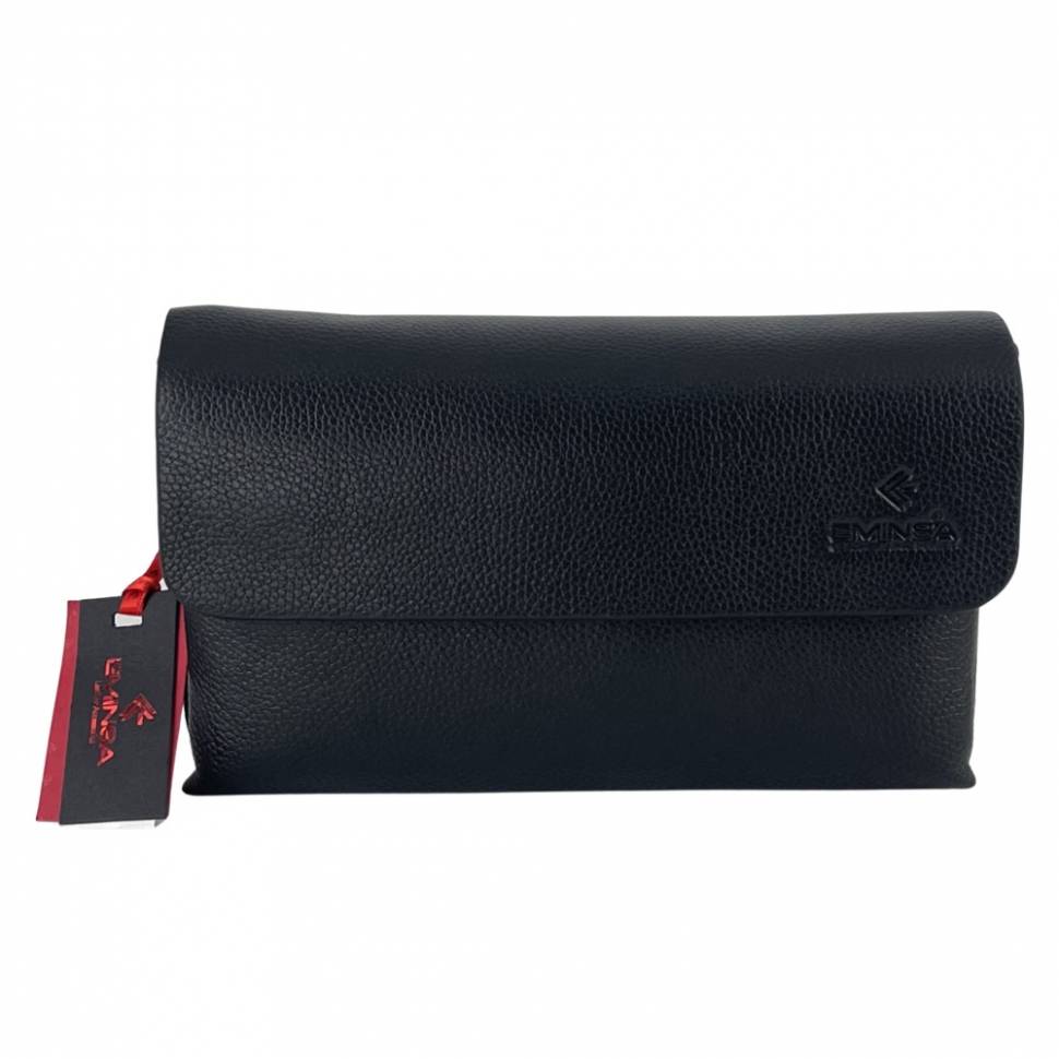 

Клатч мужской кожаный Eminsa 5100 18-1 черный, черный