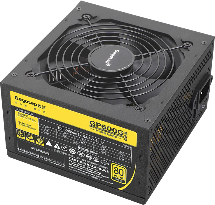 

Блок питания Segotep GP600G 600W (SG-600G)