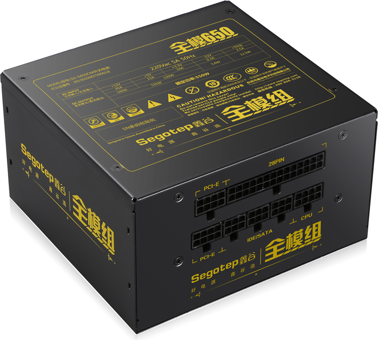 

Блок питания Segotep Full modular 650 650W (SG-D650CM)