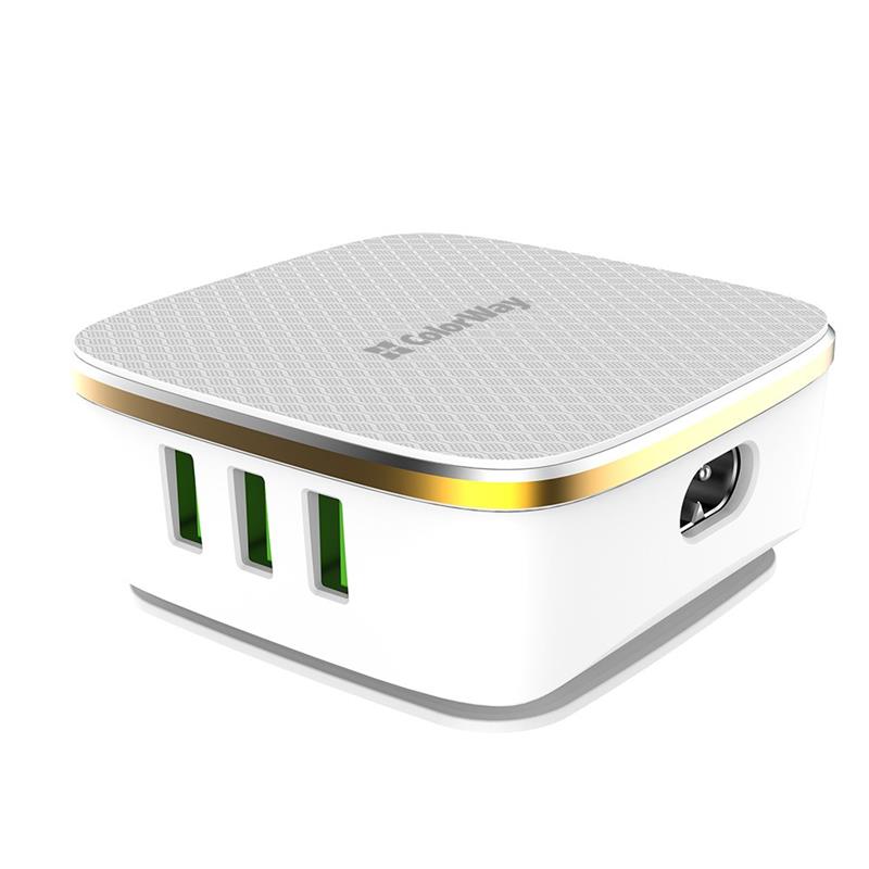 

Адаптер сетевой ColorWay QC3.0 AutoID 6USB 7A White (CW-CHS019Q-WT)