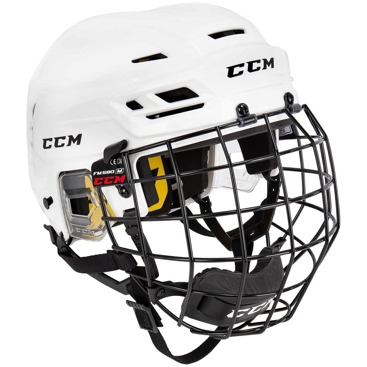 

Шлем CCM TACKS 210 с решеткой, Размер M, белый, T210C-W-M