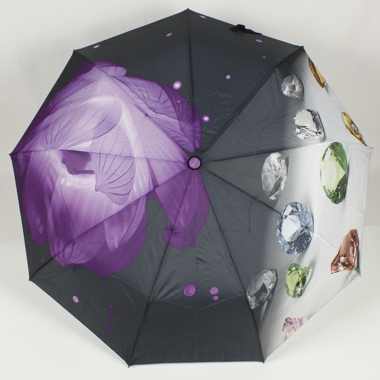 

Зонт женский полуавтомат 3 сложения Calm Rain 9