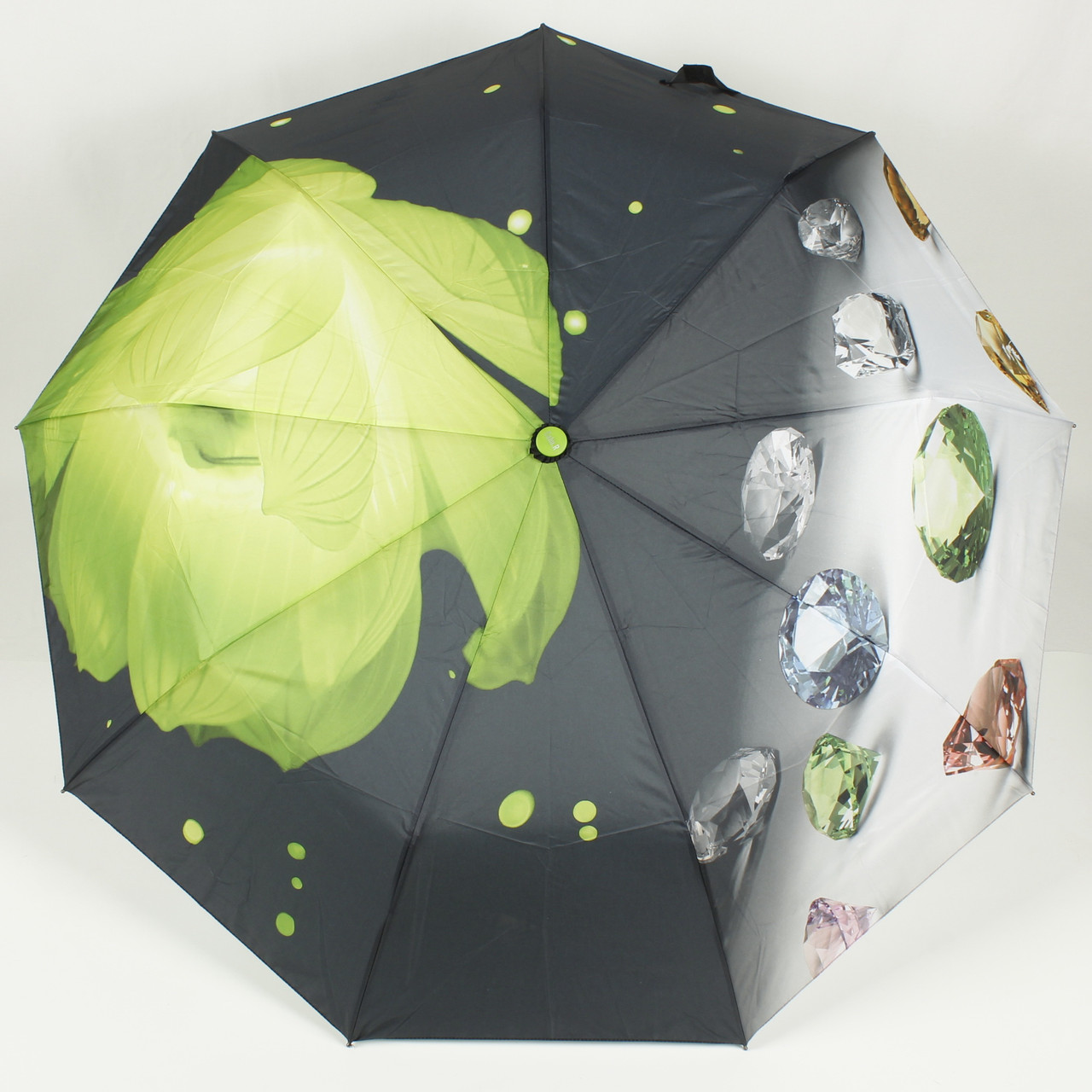 

Зонт женский полуавтомат 3 сложения Calm Rain 8