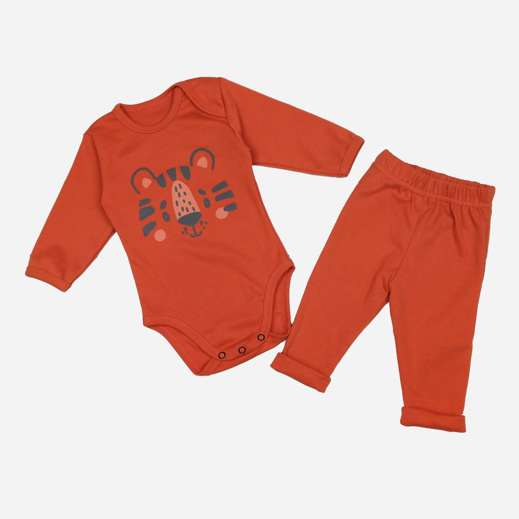 

Костюм (боди + штанишки) Dexters Tiger d957лв-ор 74 см Оранжевый (4829570868744)