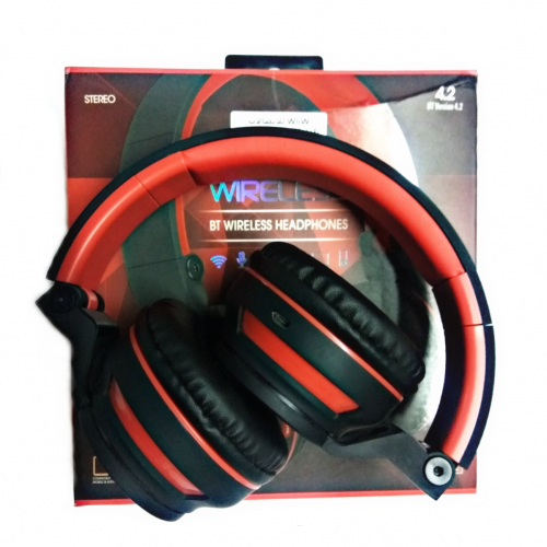 

Беспроводные Bluetooth Наушники Supero Sm-896 Красные (88229) (Sf)