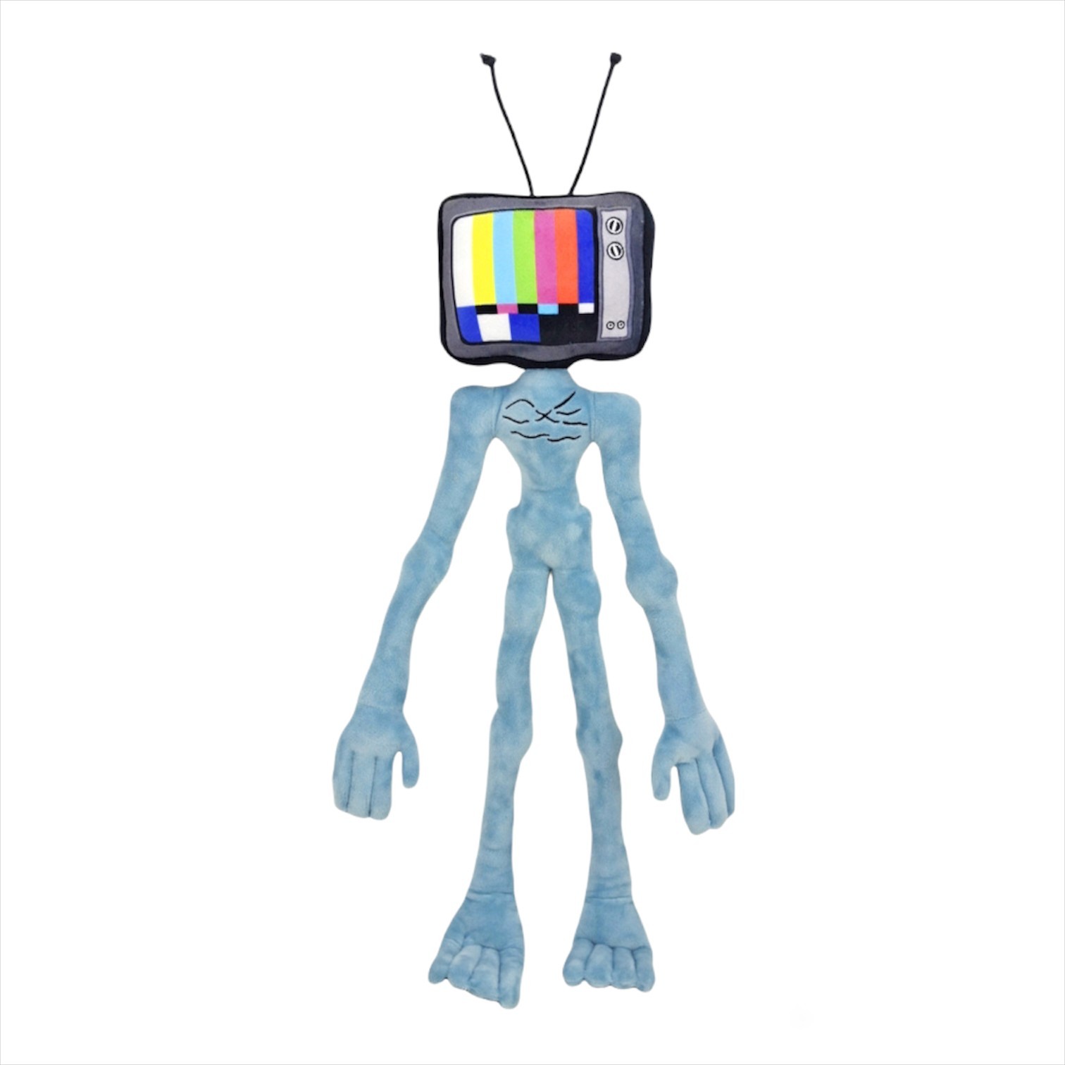 

Мягкая Игрушка Сиреноголовый Телевизороголовый Original Siren Head 60 см Синий