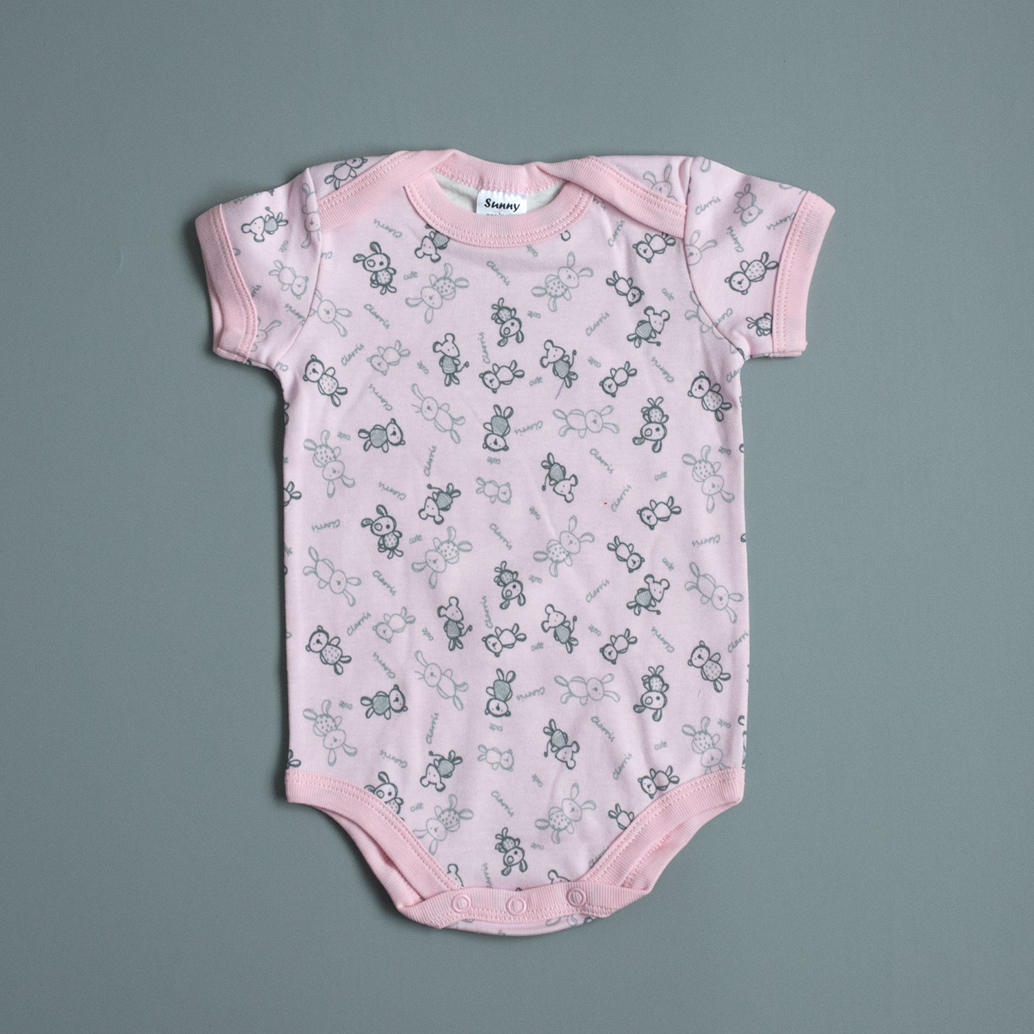 

Боди Зайчики Interkids 6-9 месяцев 74 см Розовый 3068