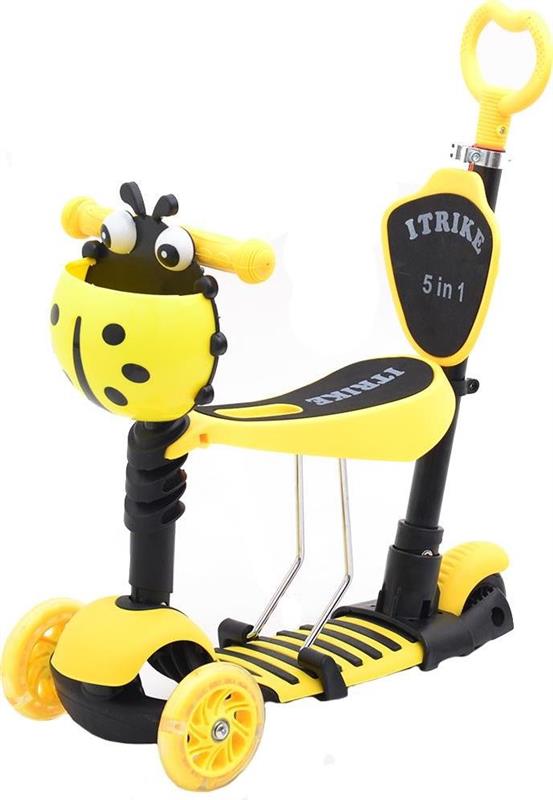 

Самокат I-TRIKE JR 3-026-B MAXI Желтый