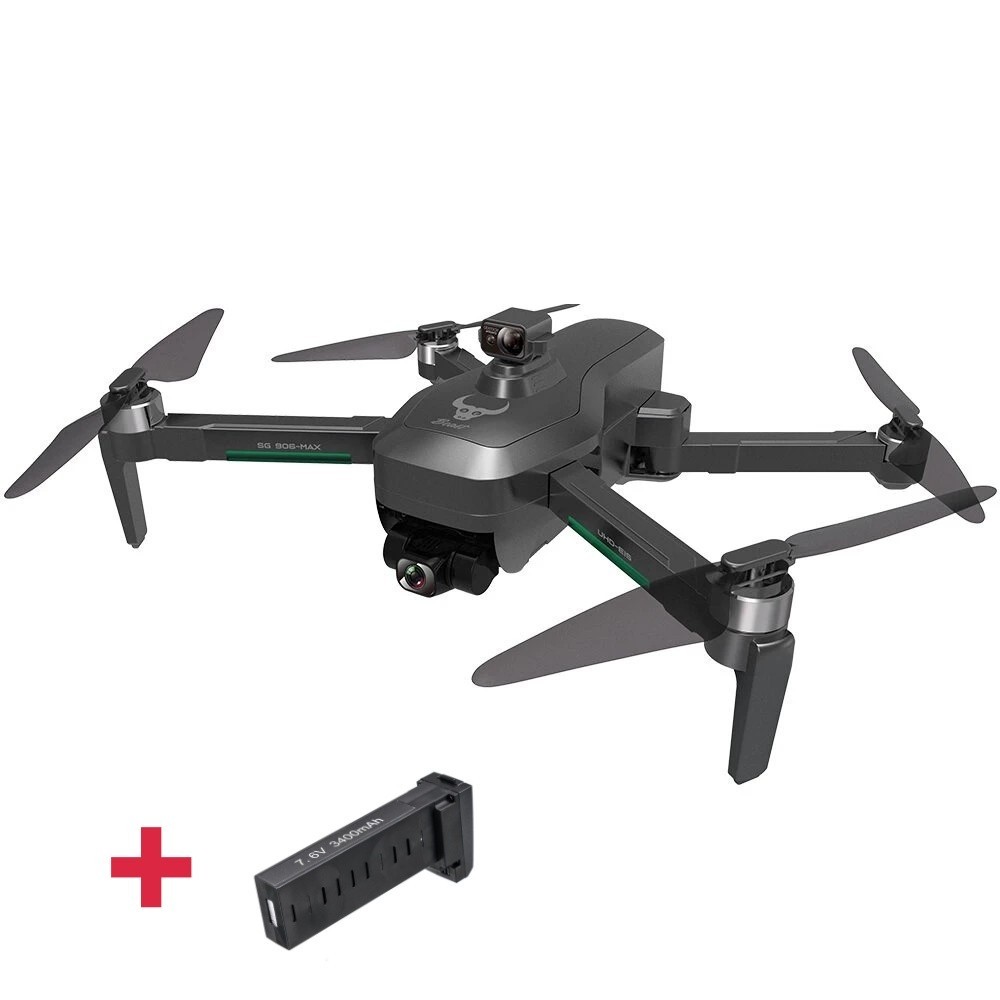 

Квадрокоптер ZLRC SG906 Pro3 MAX, комплект с 2 аккумуляторами, дрон с FPV камерой 4K, датчик обнаружения препятствий