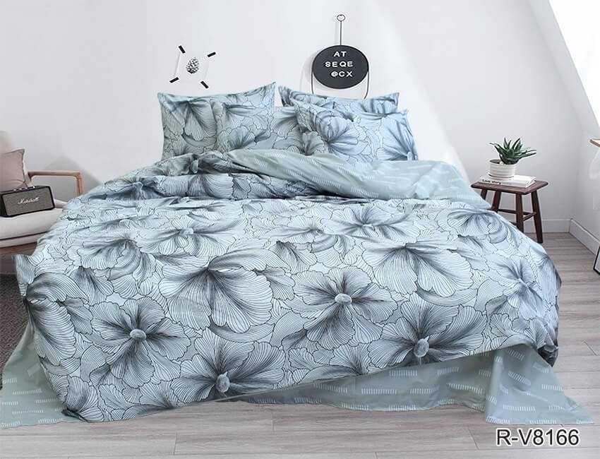 

Постельное белье ранфорс TAG tekstil R-V8166 Семейный