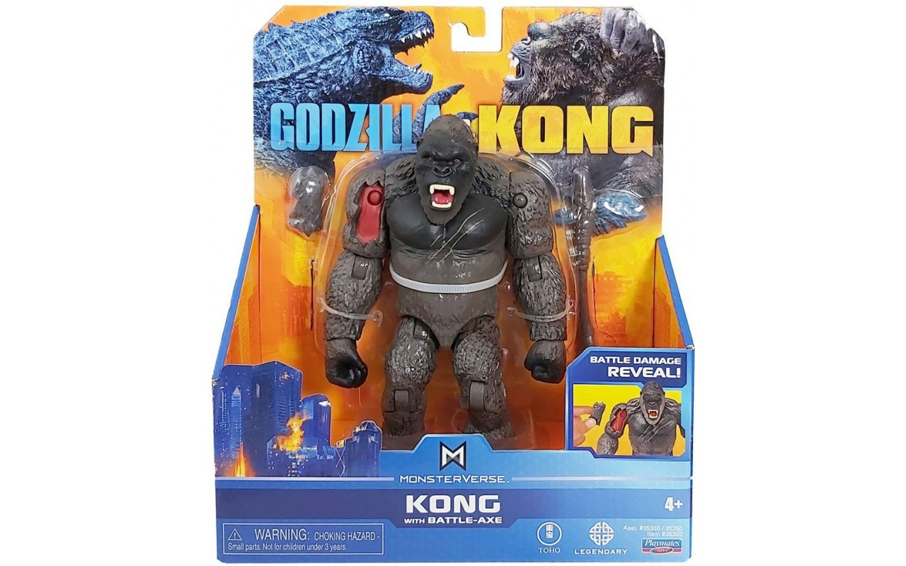 

Фигурка Godzilla vs. Kong Конг с боевым топором 15 см 35303