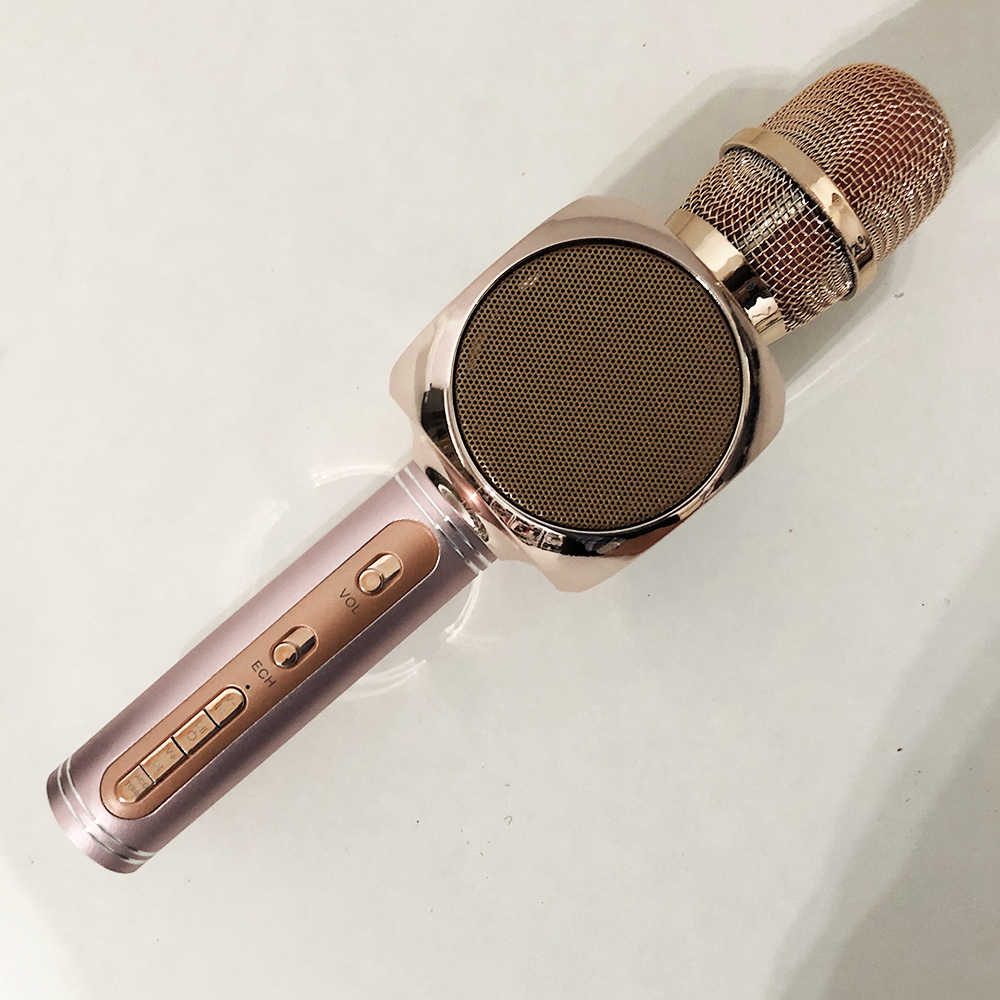 

Беспроводной Bluetooth Микрофон для Караоке Микрофон DM Karaoke Y 63 + BT(ws71741). Цвет: розовый(6625)