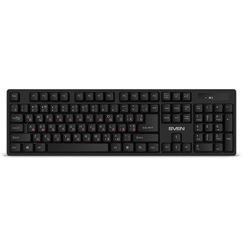 

Клавиатура Sven KB-C2100W Black USB