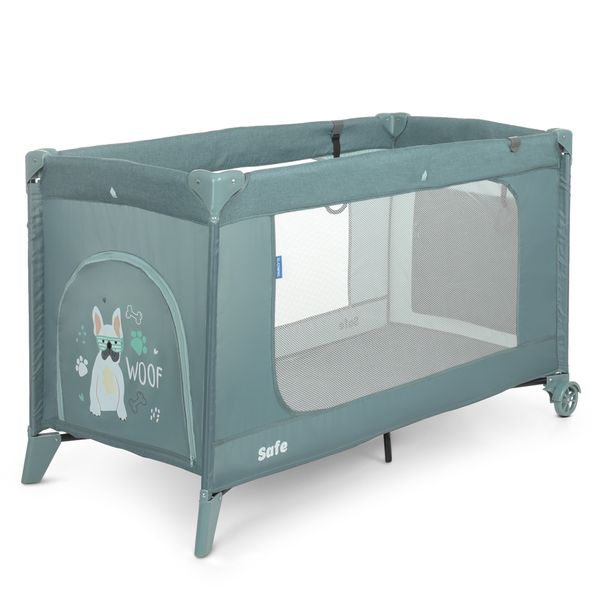 

Манеж El Camino ME 1016 SAFE Jade Green Len (123-64-77 см)