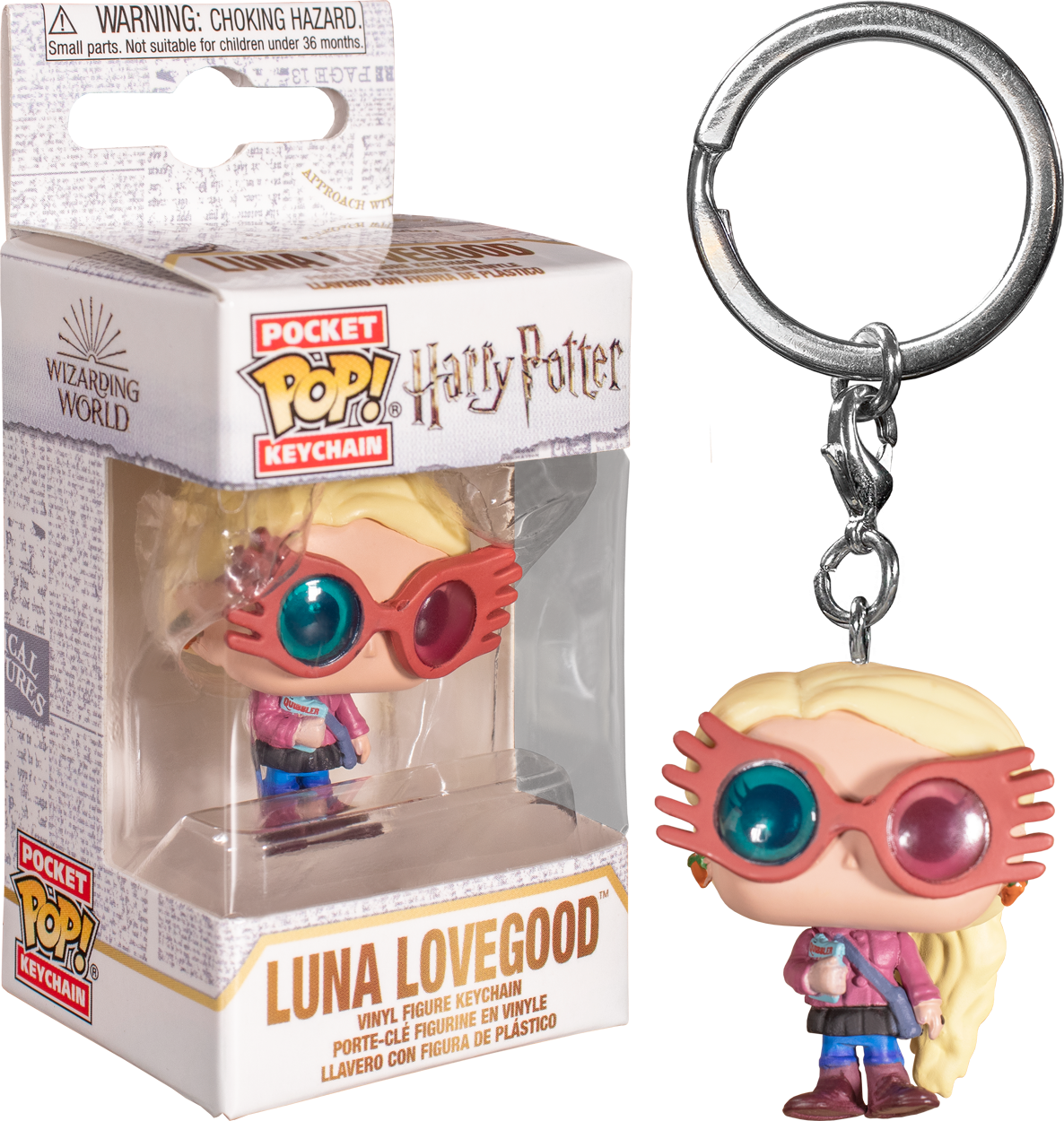 

Фигурка-брелок Funko Pop Harry Potter Luna Lovegood Гарри Поттер Полумна Лавгуд 4 см HP LL41
