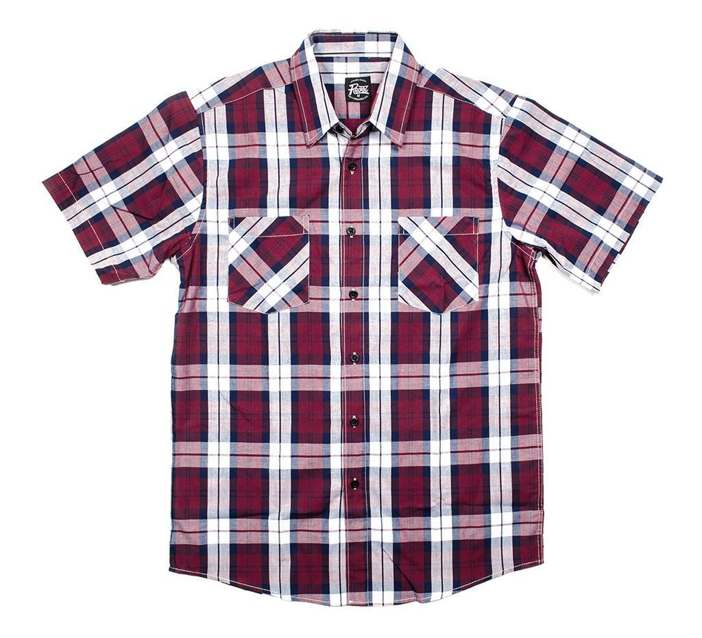 

Рубашка REVOL S/S Burgundy/White/Navy SU14, Рубашка REVOL S/S Burgundy/White/Navy SU14 (M)