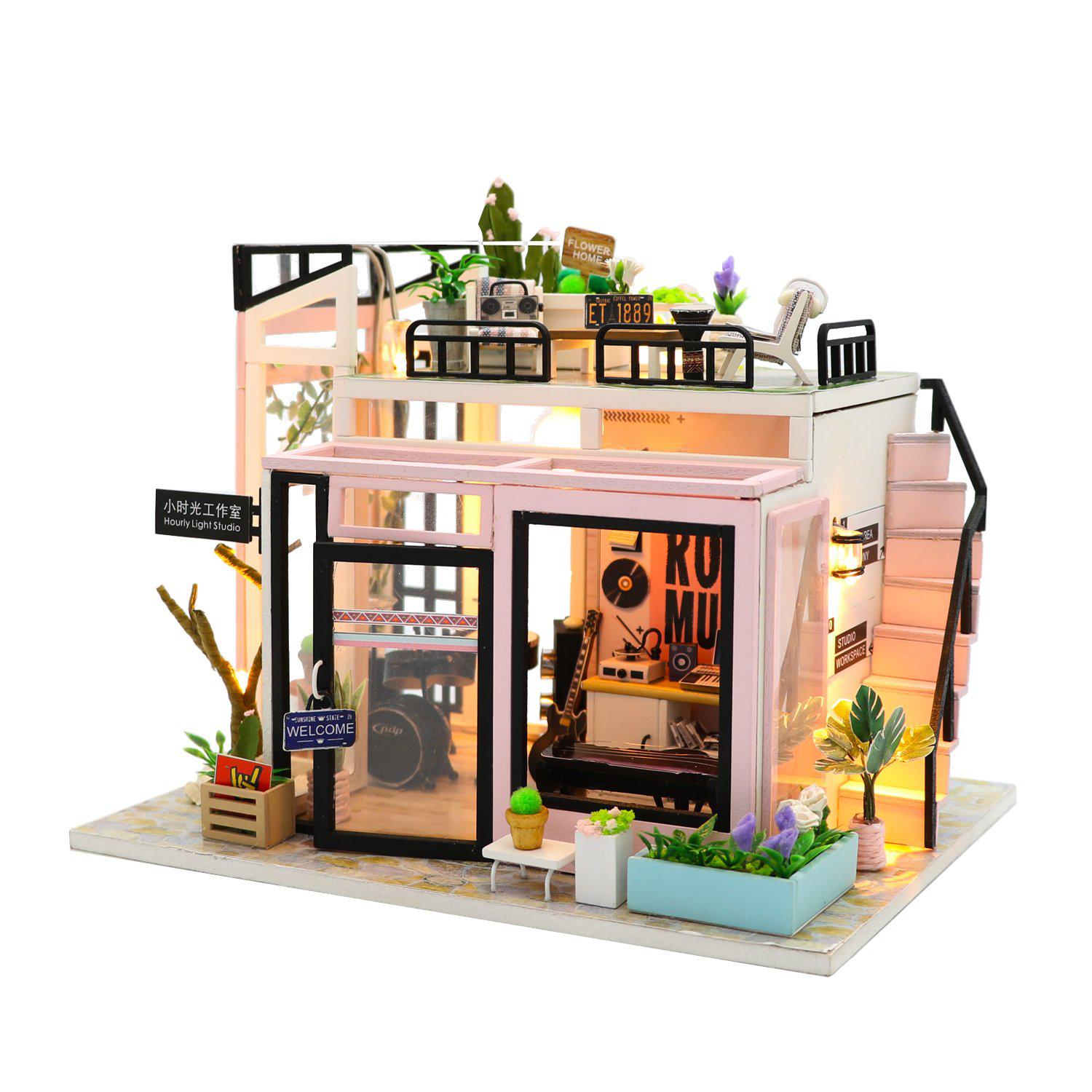 

Конструктор интерьерный 3D (Румбокс) DIY House Студия звукозаписи (M903)