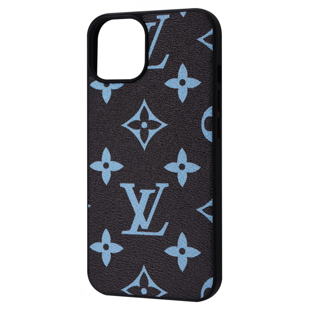 

Чехол-накладка PRC Louis Vuitton Case iPhone 13 Pro blue/logo С рисунком Синий