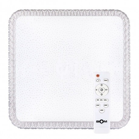 

Светильник светодиодный (люстра) с пультом управления Biom SMART SML-S03-70 3000-6000K 70Вт (12996-1Е)