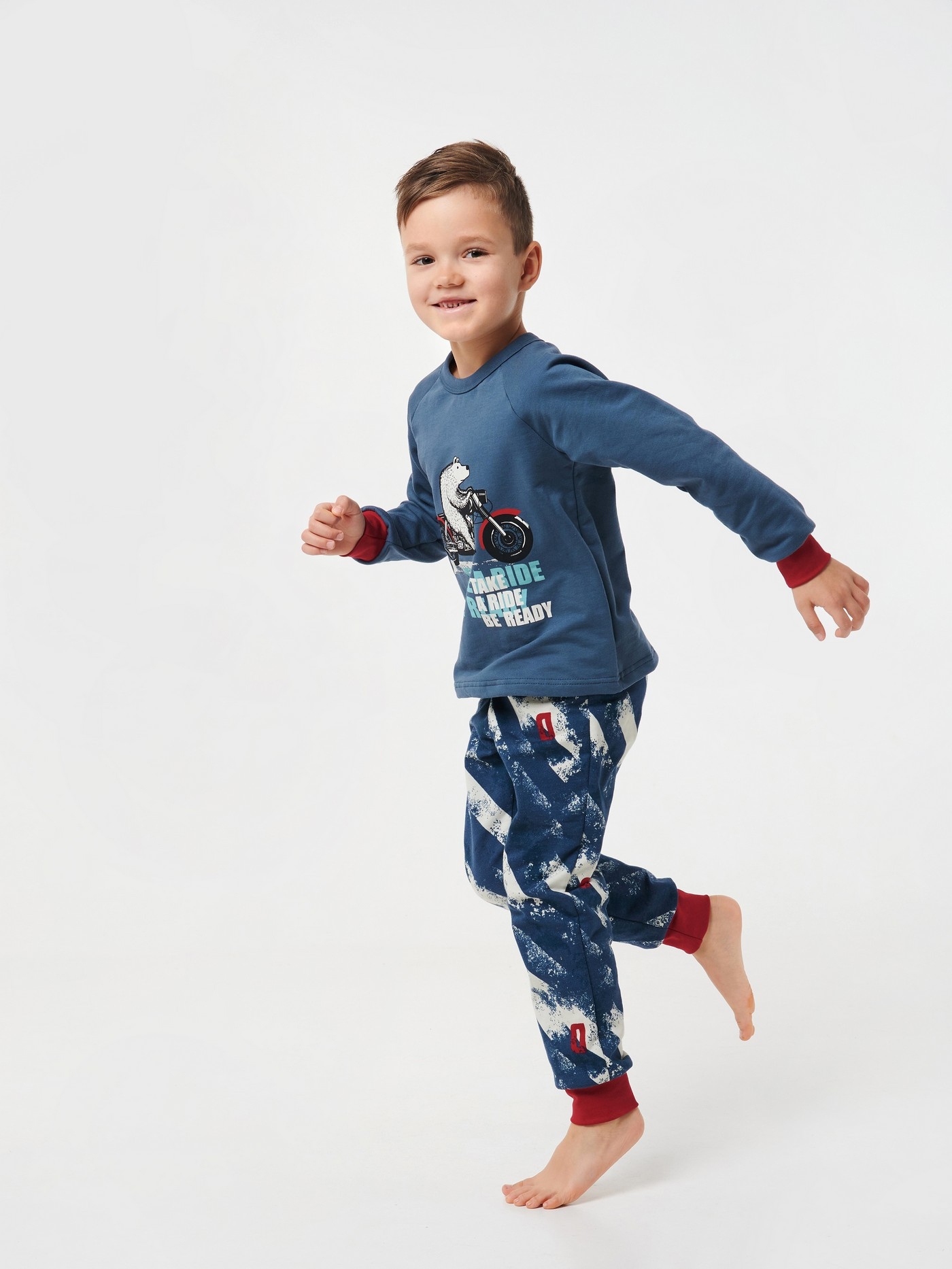 

Піжама утеплена 104505 Smil 92 Синій