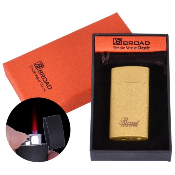 

Зажигалка газовая в подарочной упаковке (Турбо пламя) XT-4975 Gold
