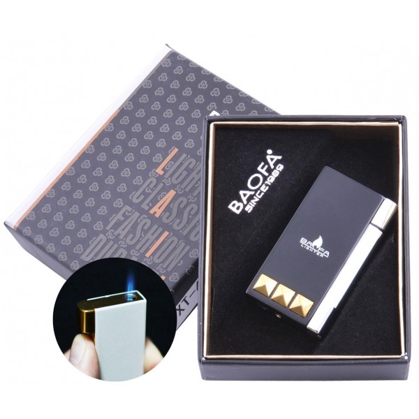 

Зажигалка подарочная (Острое пламя) 4038 Black