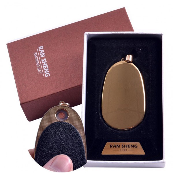 

USB зажигалка-брелок в подарочной упаковке "Кулон" (Спираль накаливания) 4867-1
