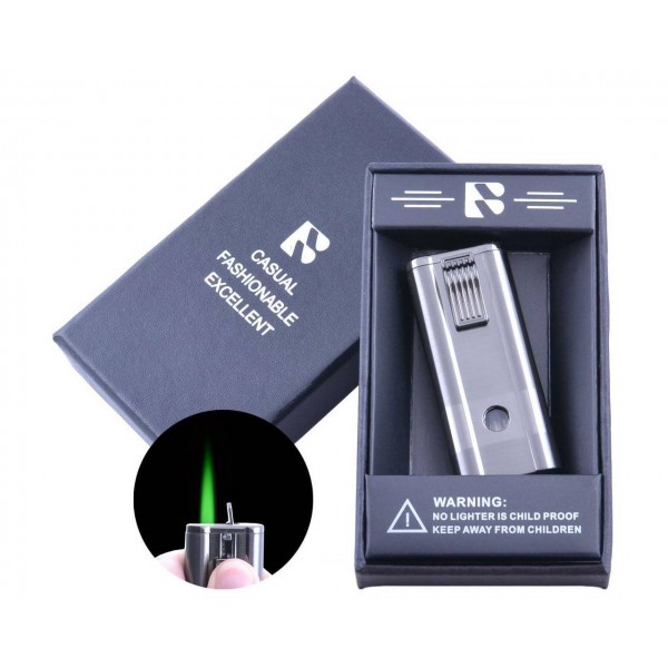 

Зажигалка подарочная (Турбо пламя) 3968 Black